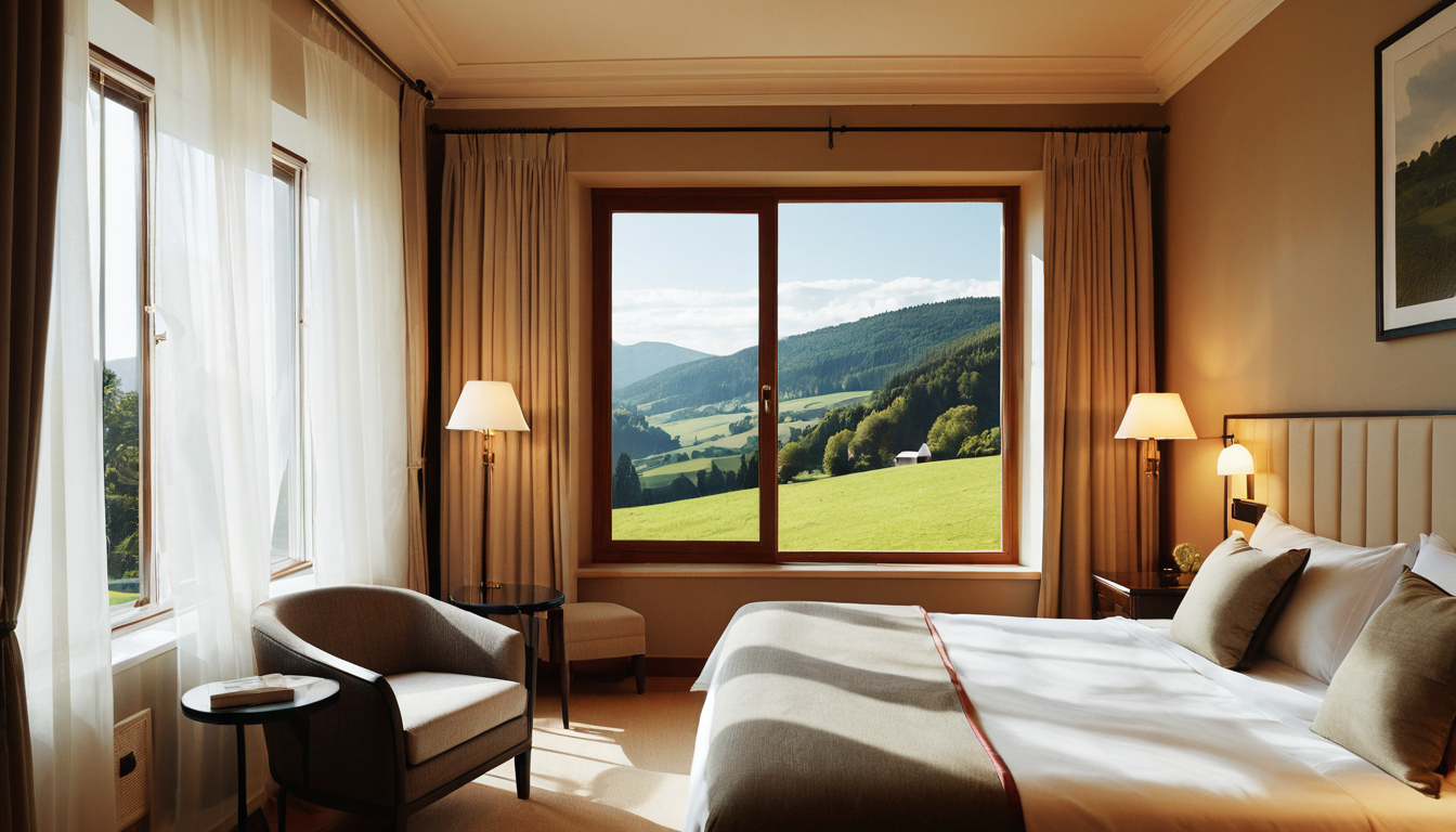 Premium hotel lounge for stay-first travel planning