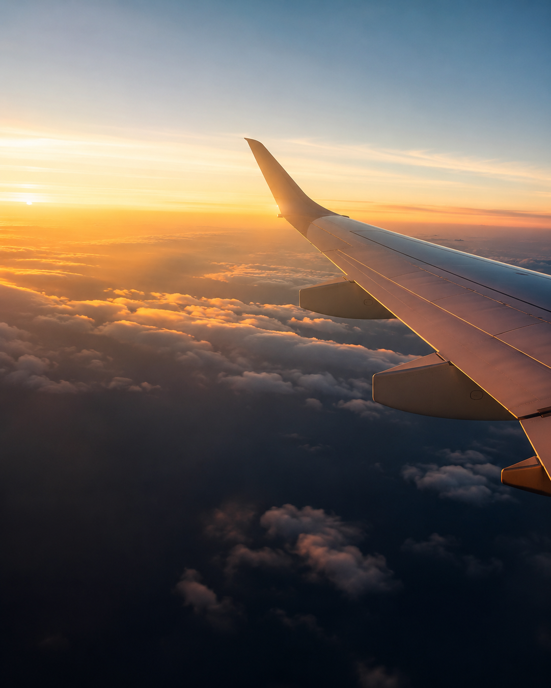 Aircraft and open horizon for flight route planning