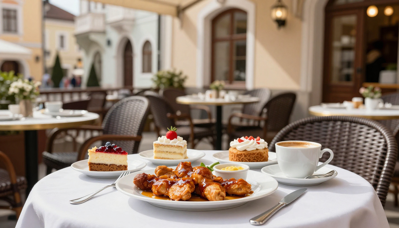 Austria local food and culinary culture route planning image for the WorldFun travel guide