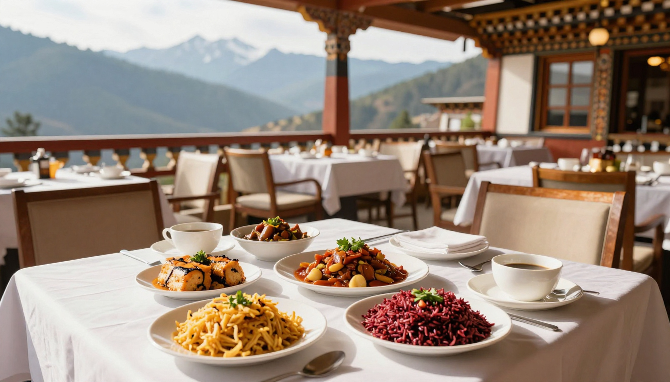 Bhutan local food and culinary culture route planning image for the WorldFun travel guide