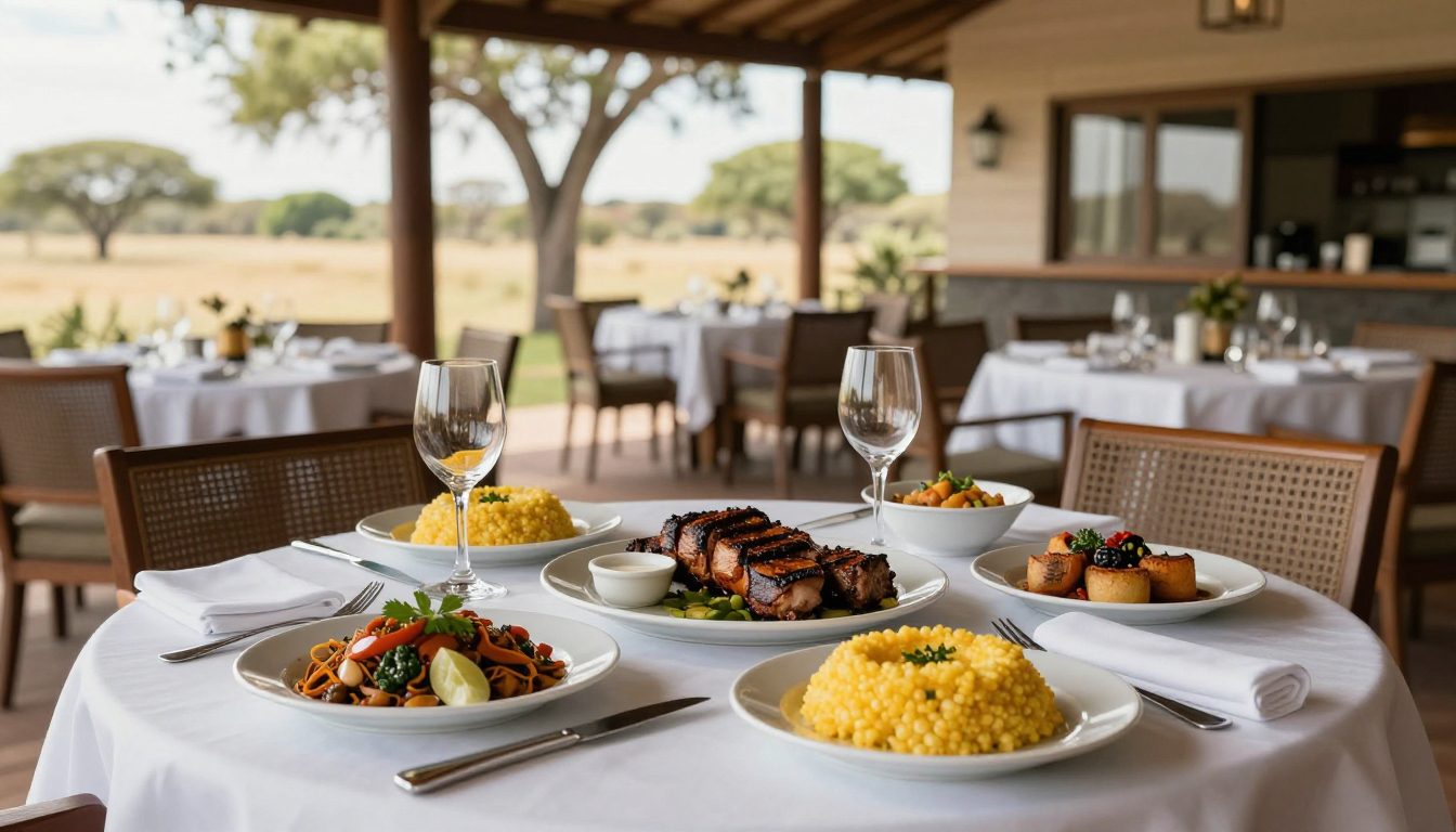 Botswana local food and culinary culture route planning image for the WorldFun travel guide