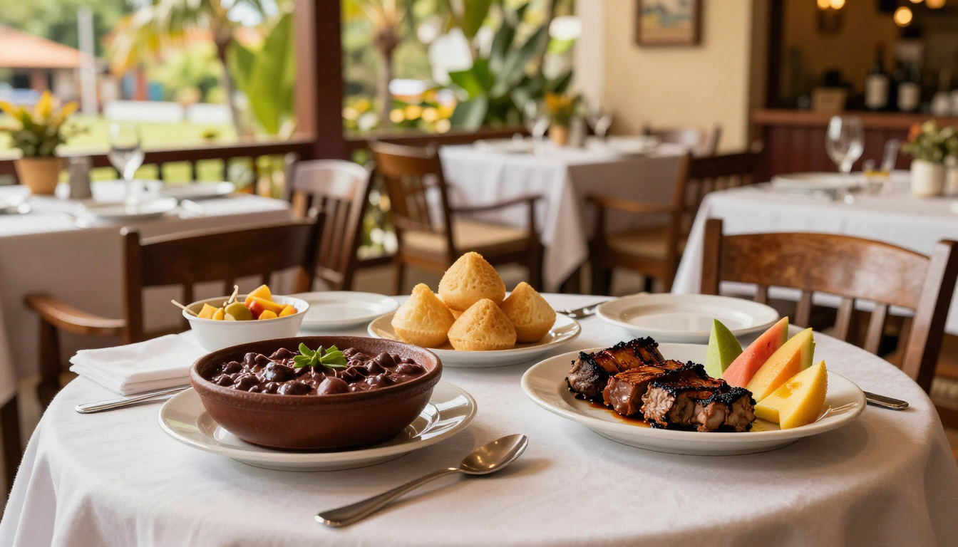 Brazil local food and culinary culture route planning image for the WorldFun travel guide