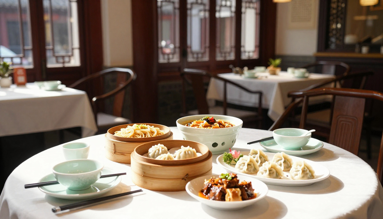 China local food and culinary culture route planning image for the WorldFun travel guide