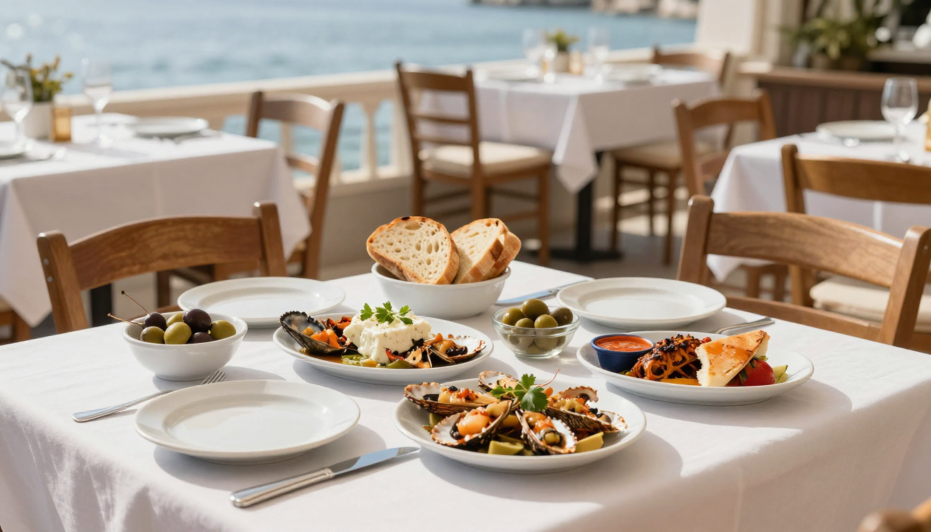 Greece local food and culinary culture route planning image for the WorldFun travel guide