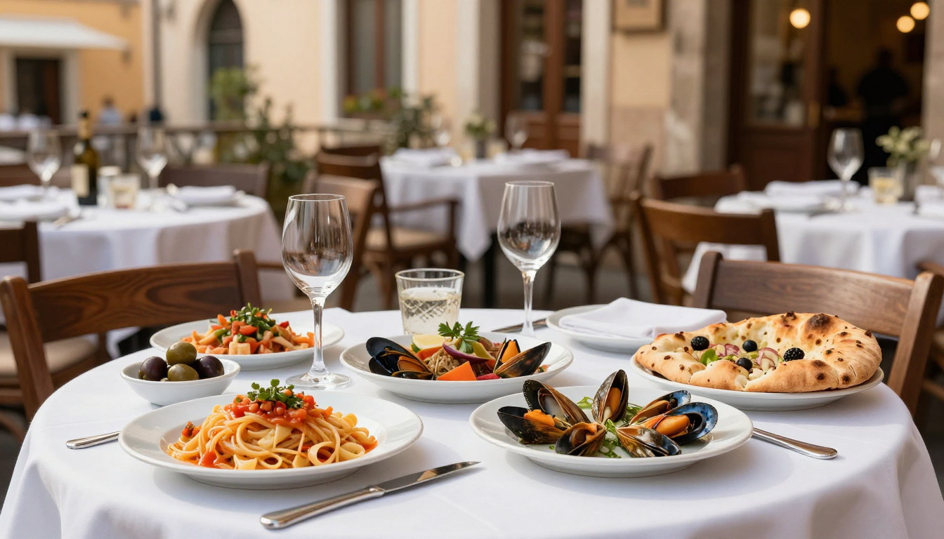 Italy local food and culinary culture route planning image for the WorldFun travel guide