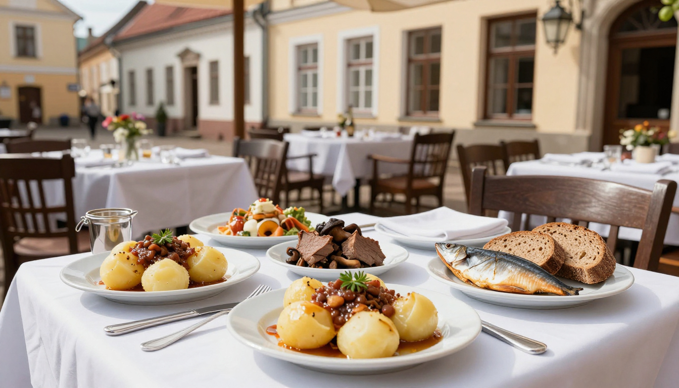 Lithuania local food and culinary culture route planning image for the WorldFun travel guide