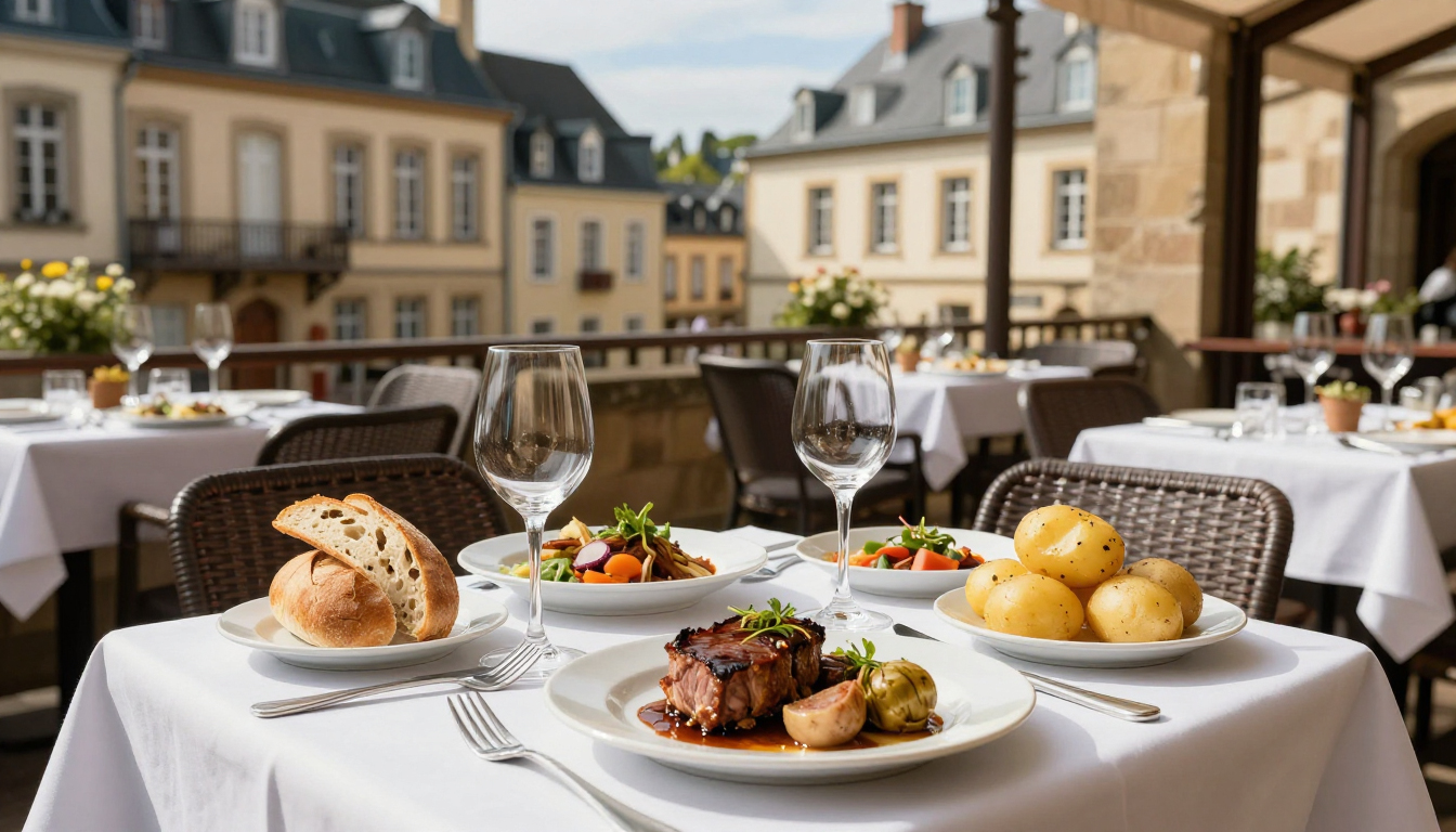 Luxembourg local food and culinary culture route planning image for the WorldFun travel guide