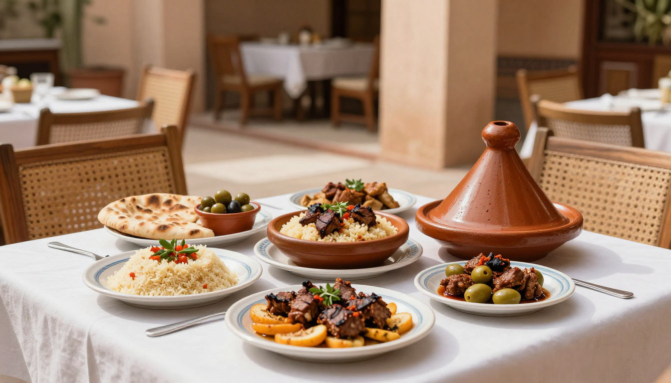 Morocco local food and culinary culture route planning image for the WorldFun travel guide
