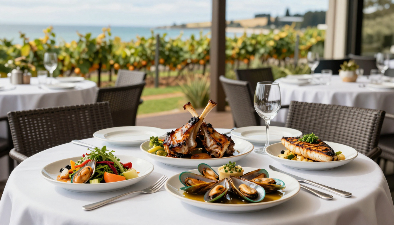 New Zealand local food and culinary culture route planning image for the WorldFun travel guide