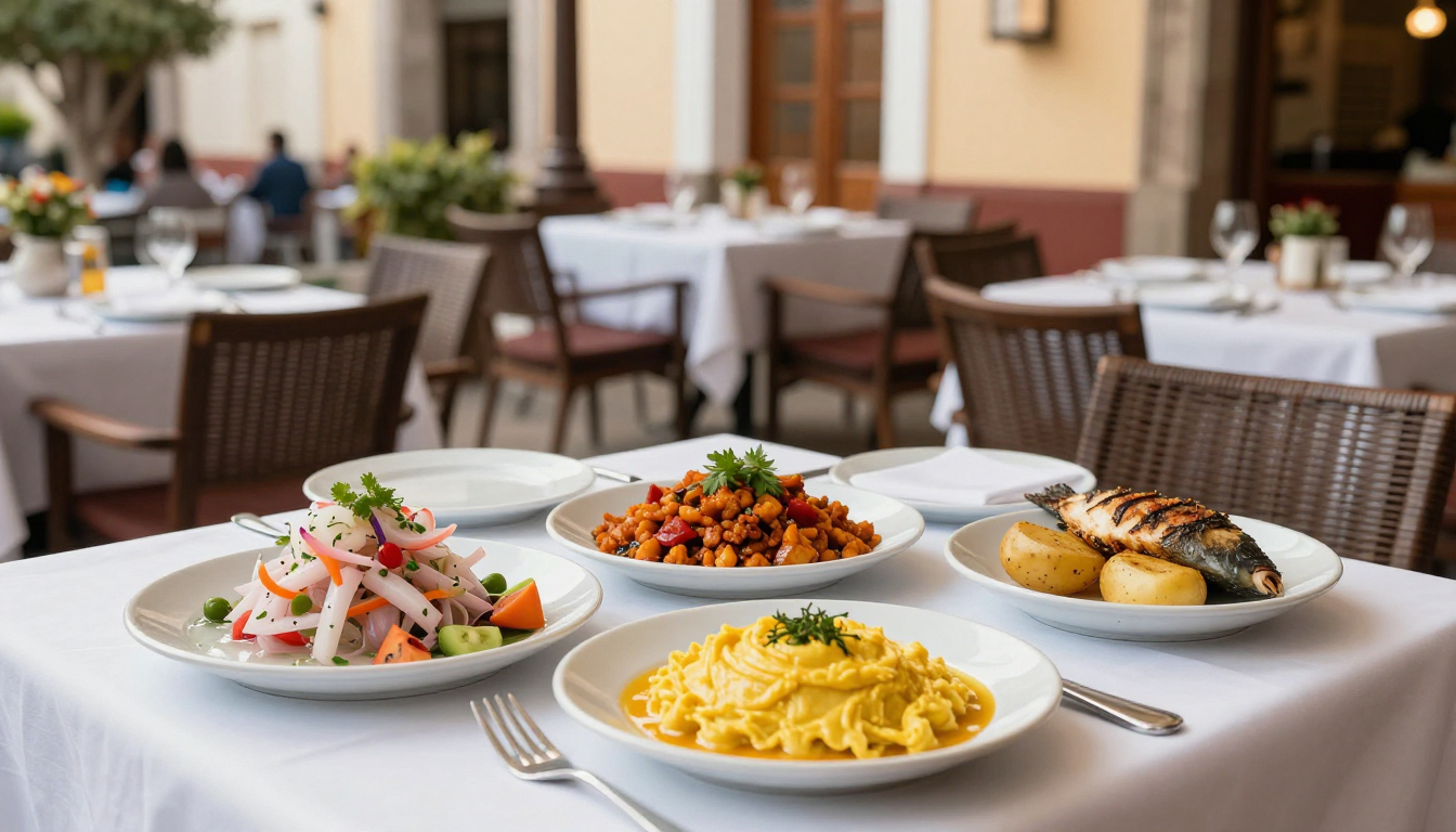 Peru local food and culinary culture route planning image for the WorldFun travel guide