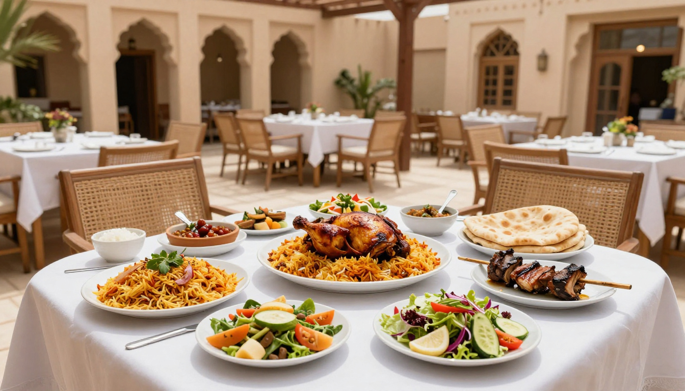 Saudi Arabia local food and culinary culture route planning image for the WorldFun travel guide