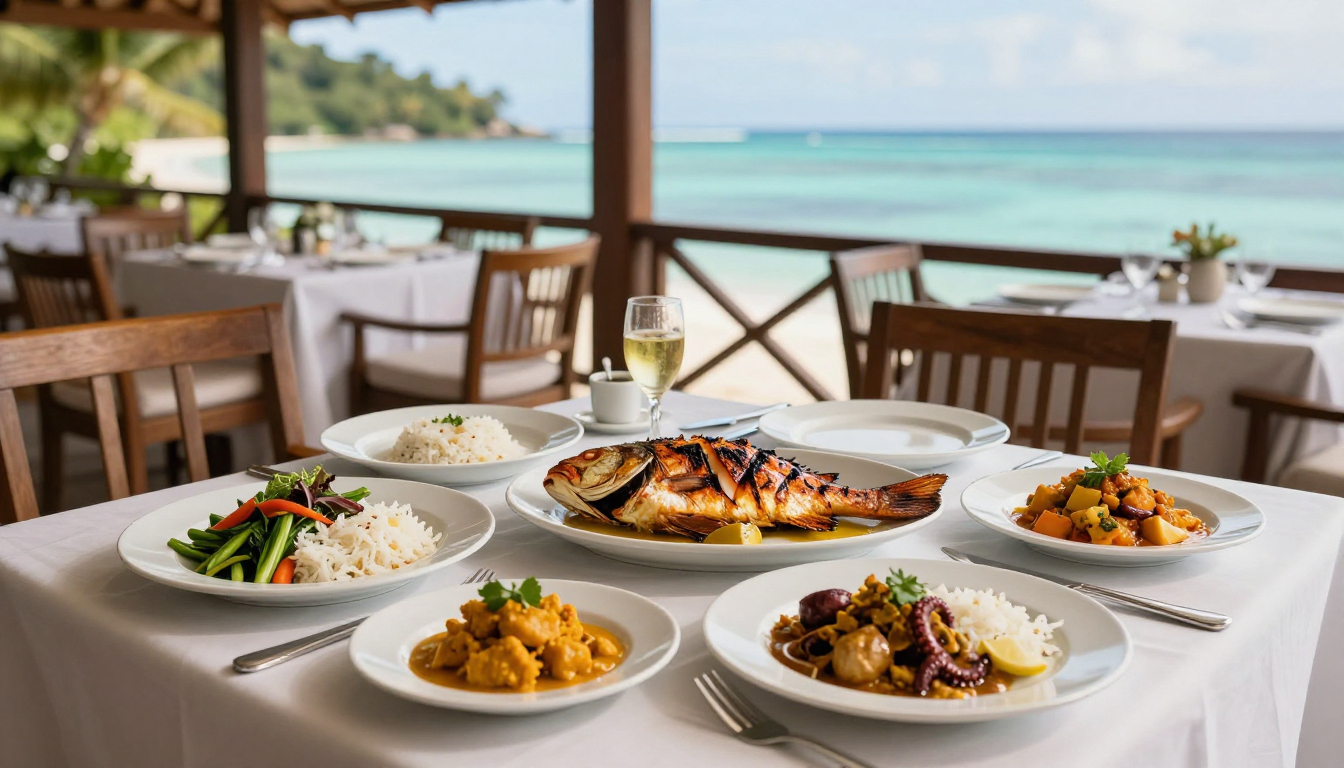 Seychelles local food and culinary culture route planning image for the WorldFun travel guide
