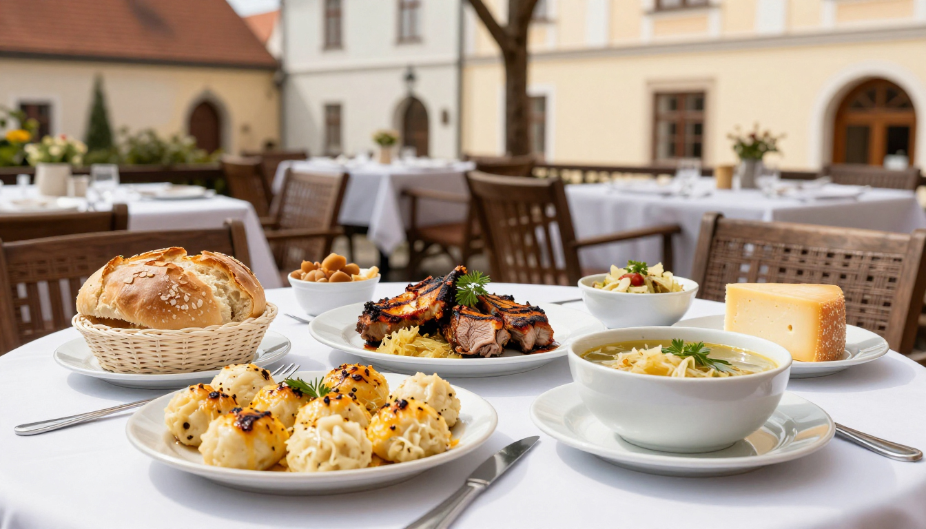 Slovakia local food and culinary culture route planning image for the WorldFun travel guide
