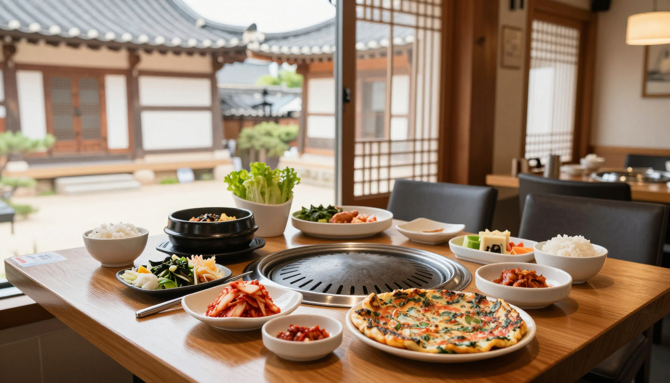 South Korea local food and culinary culture route planning image for the WorldFun travel guide
