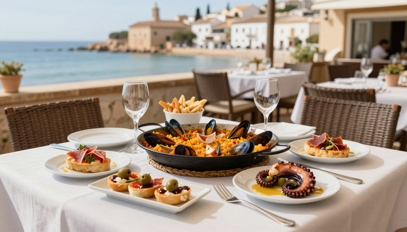 Spain local food and culinary culture route planning image for the WorldFun travel guide