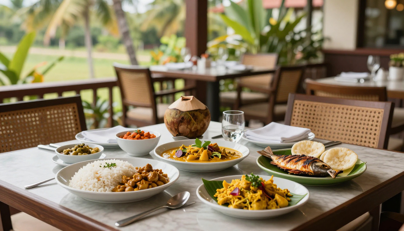 Sri Lanka local food and culinary culture route planning image for the WorldFun travel guide