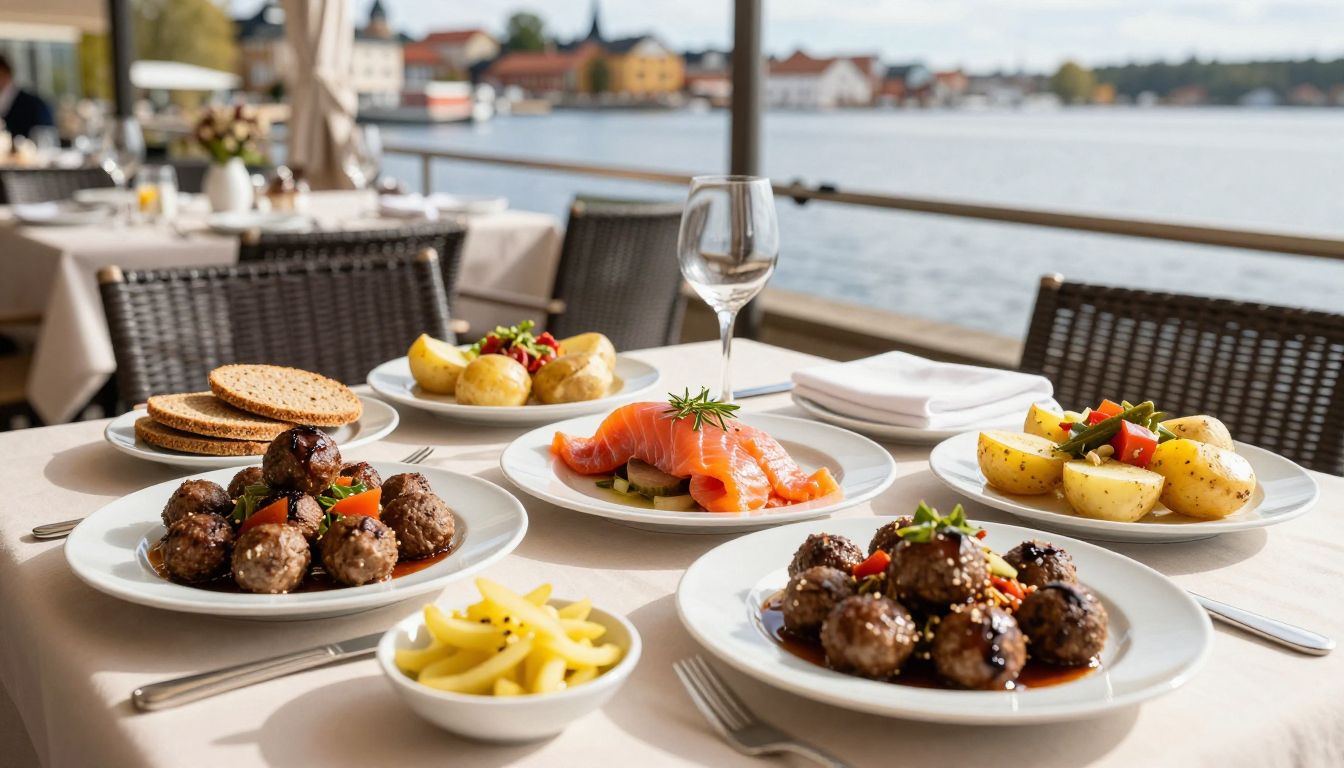 Sweden local food and culinary culture route planning image for the WorldFun travel guide