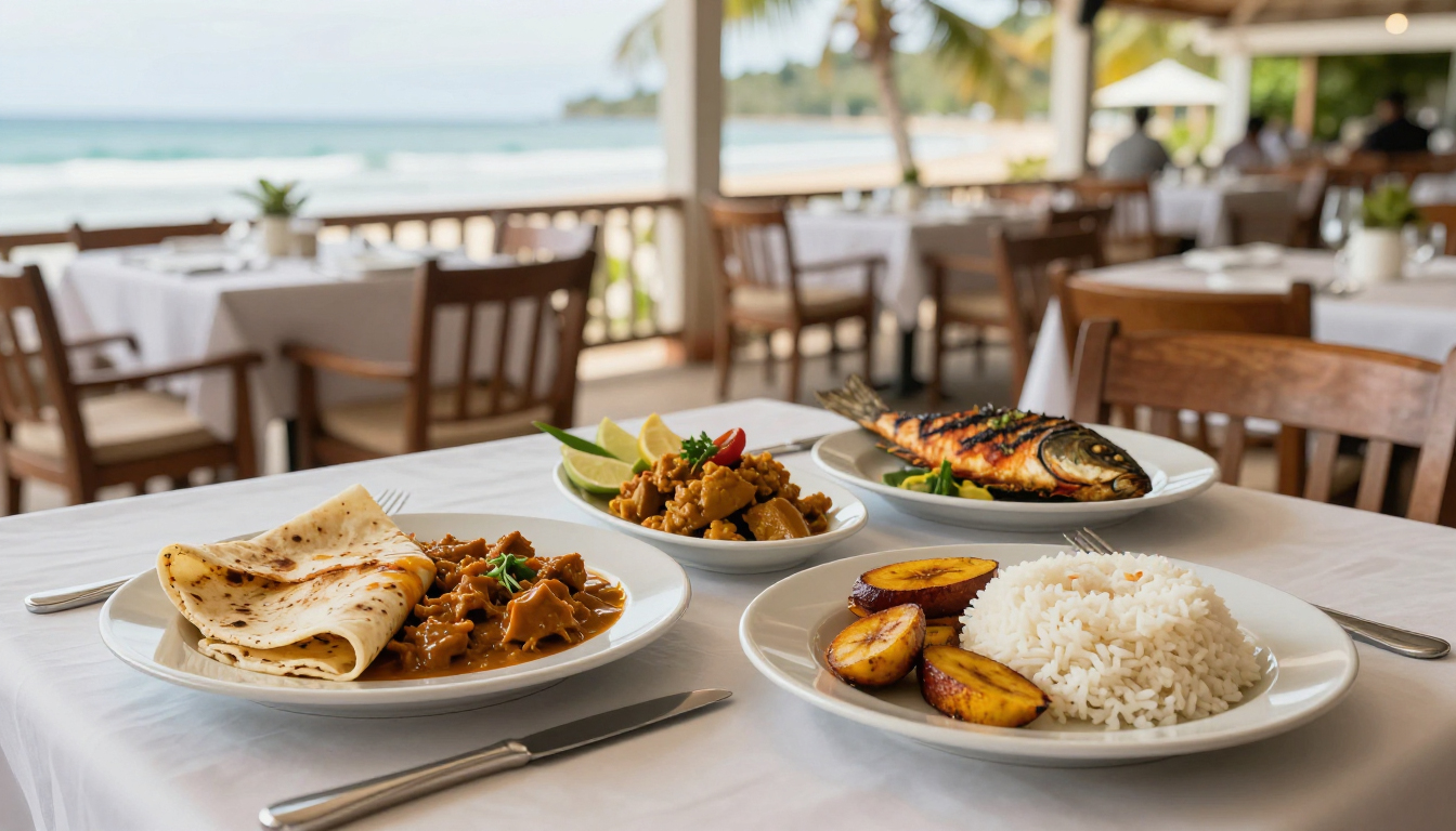 Trinidad and Tobago local food and culinary culture route planning image for the WorldFun travel guide