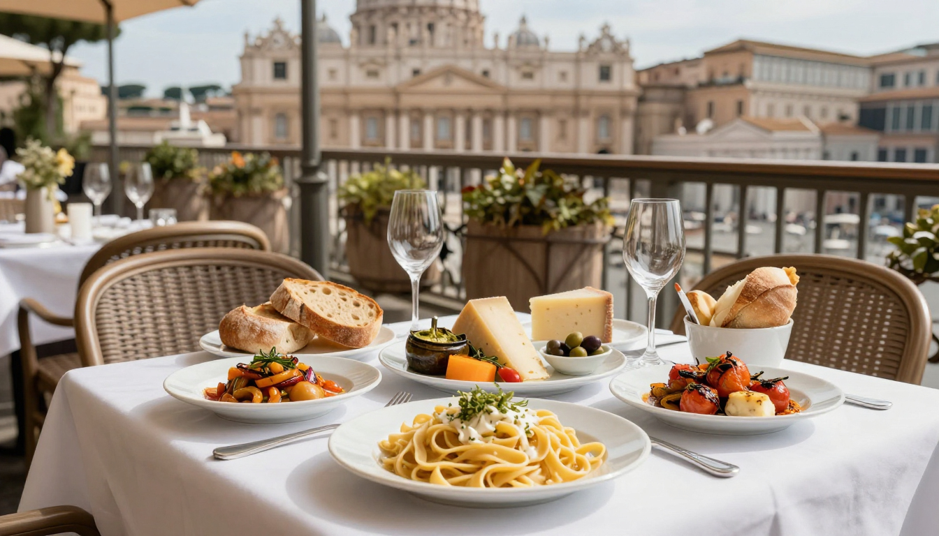 Vatican City local food and culinary culture route planning image for the WorldFun travel guide