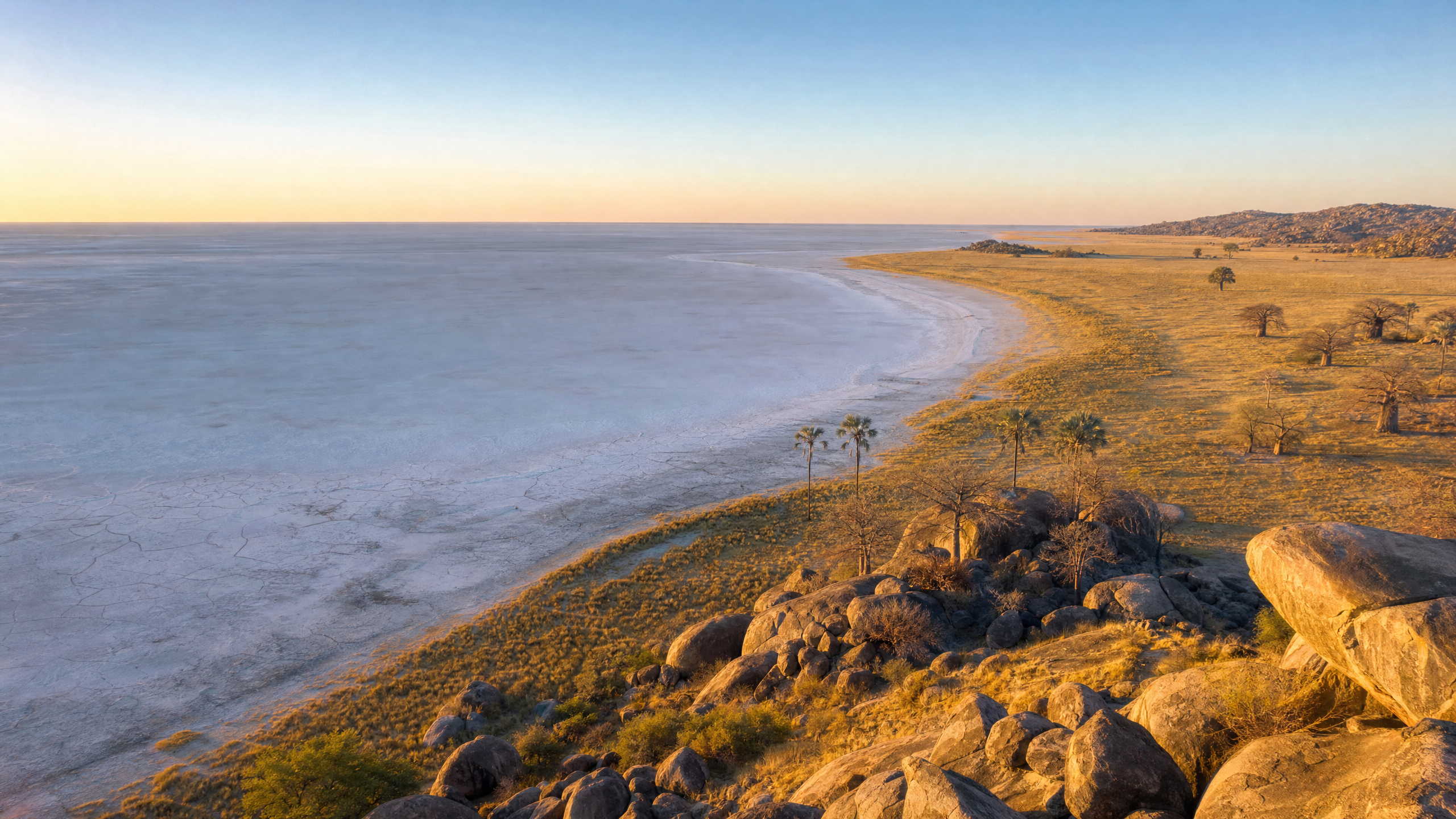 Makgadikgadi Pans planning image for local highlights, cultural context and Botswana route planning