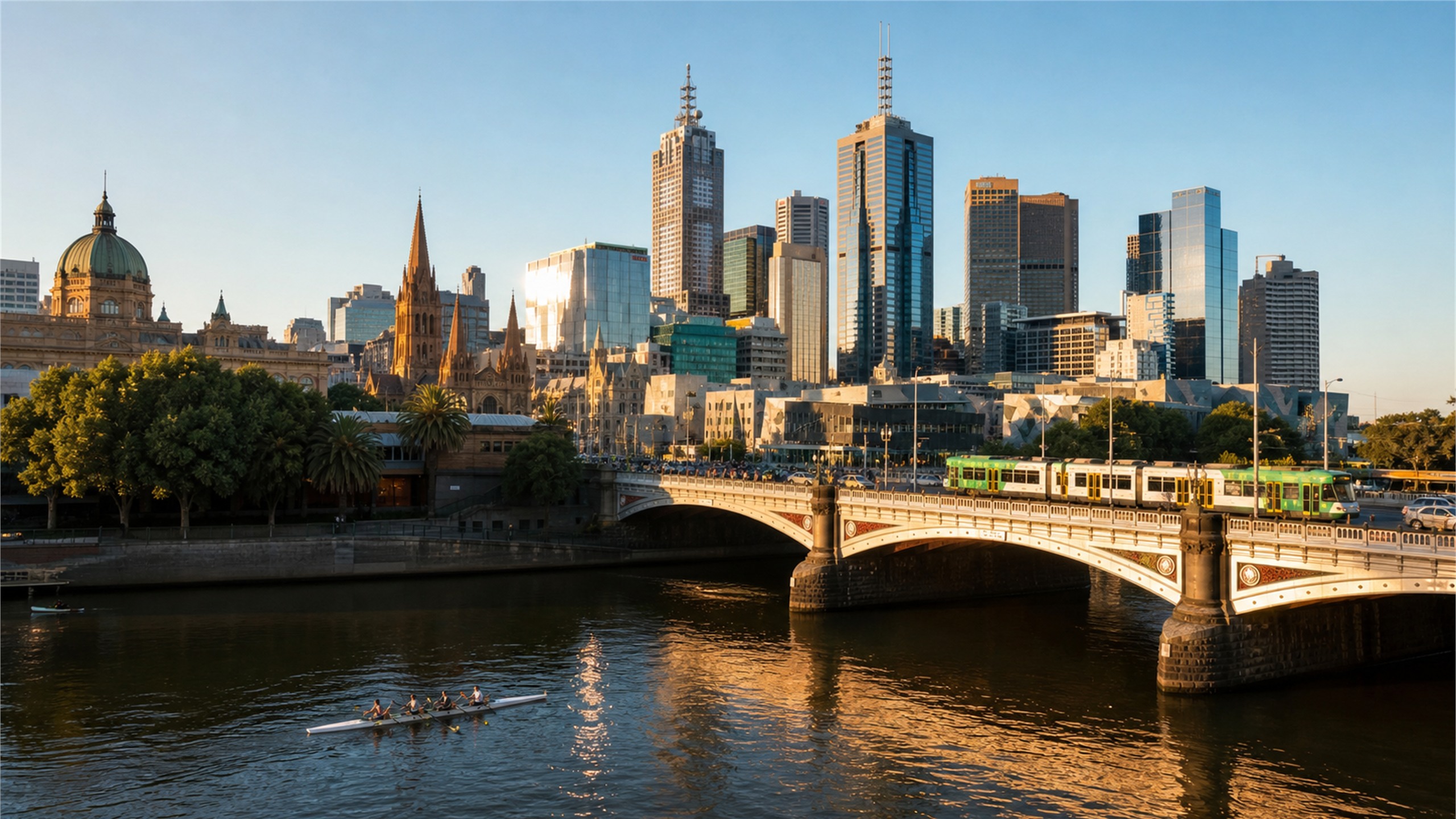 Melbourne planning image for local highlights, cultural context and Australia route planning