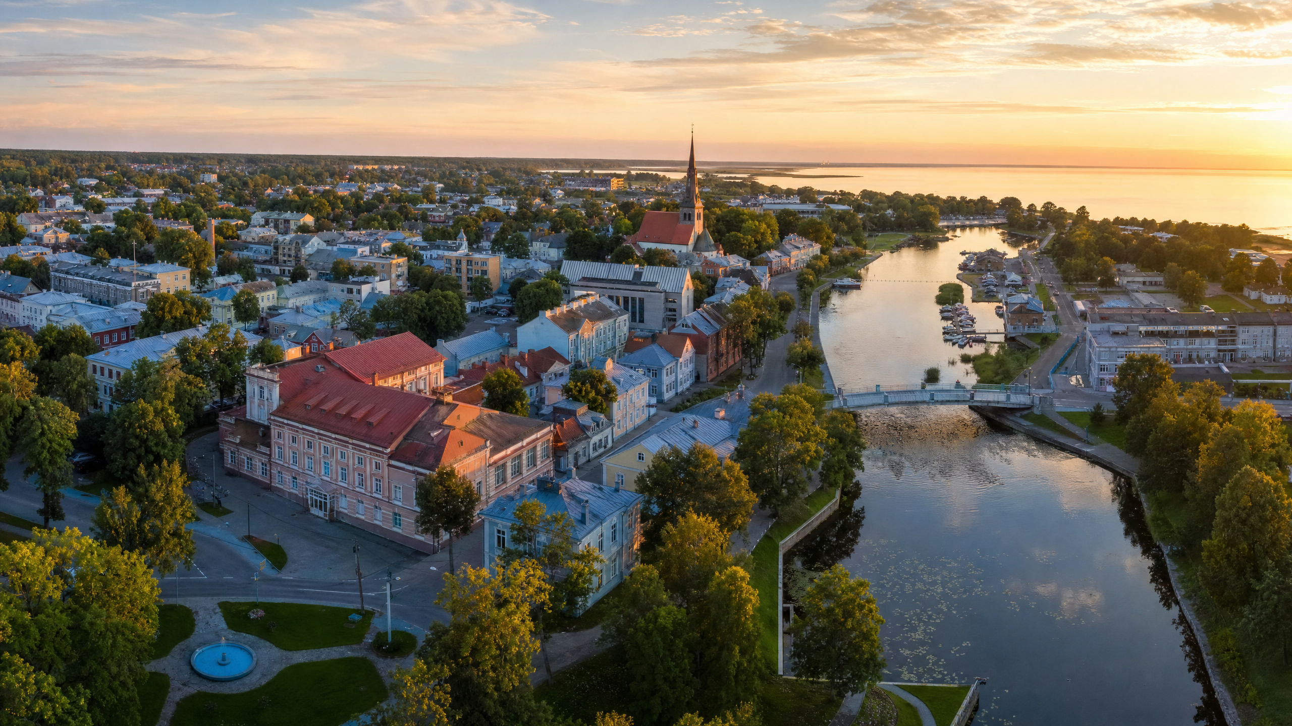 Parnu planning image for local highlights, cultural context and Estonia route planning