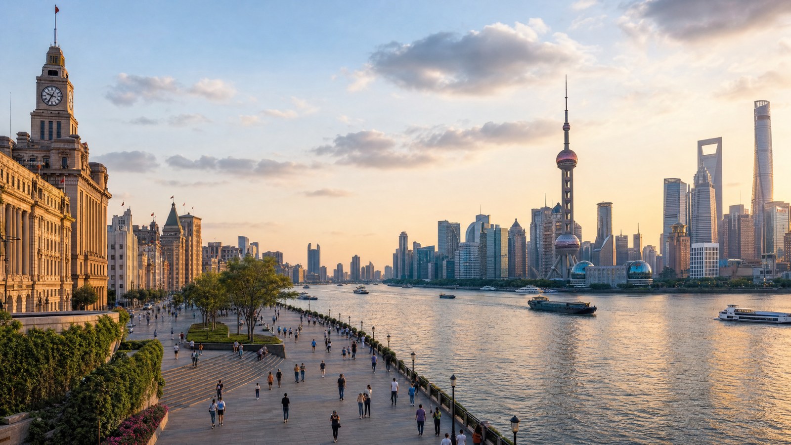 Shanghai planning image for local highlights, cultural context and China route planning