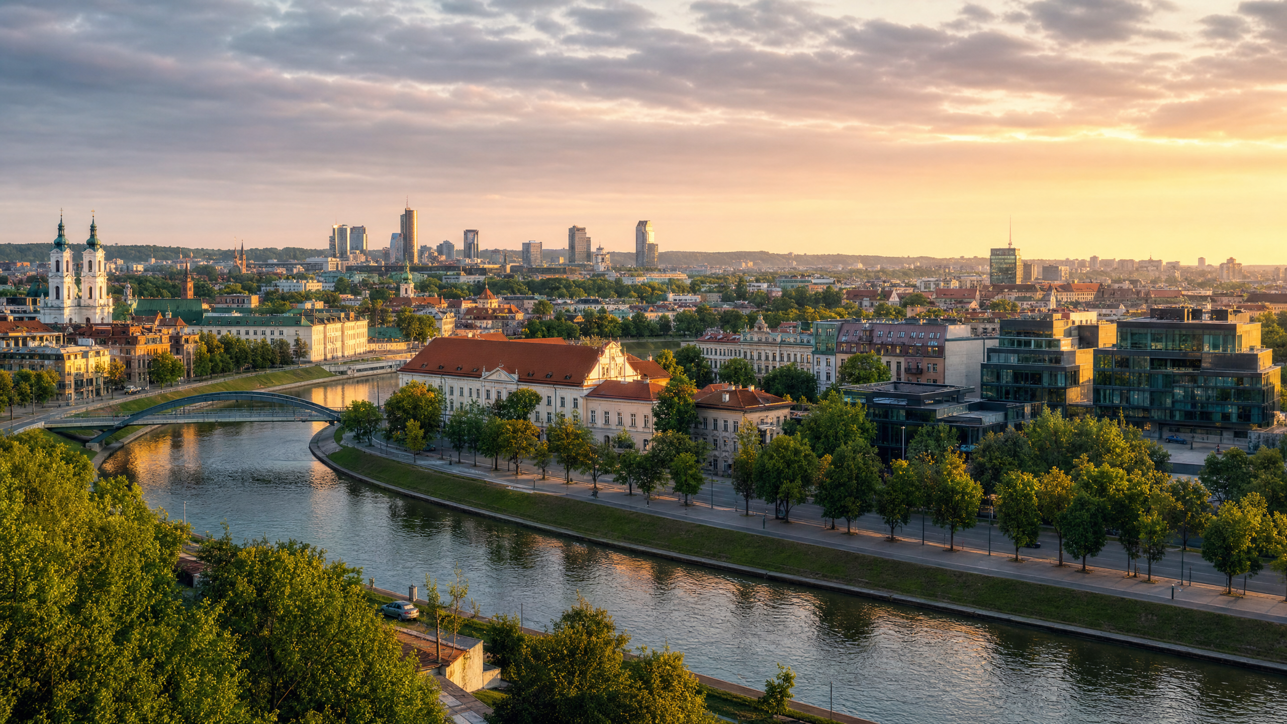 Vilnius planning image for local highlights, cultural context and Lithuania route planning