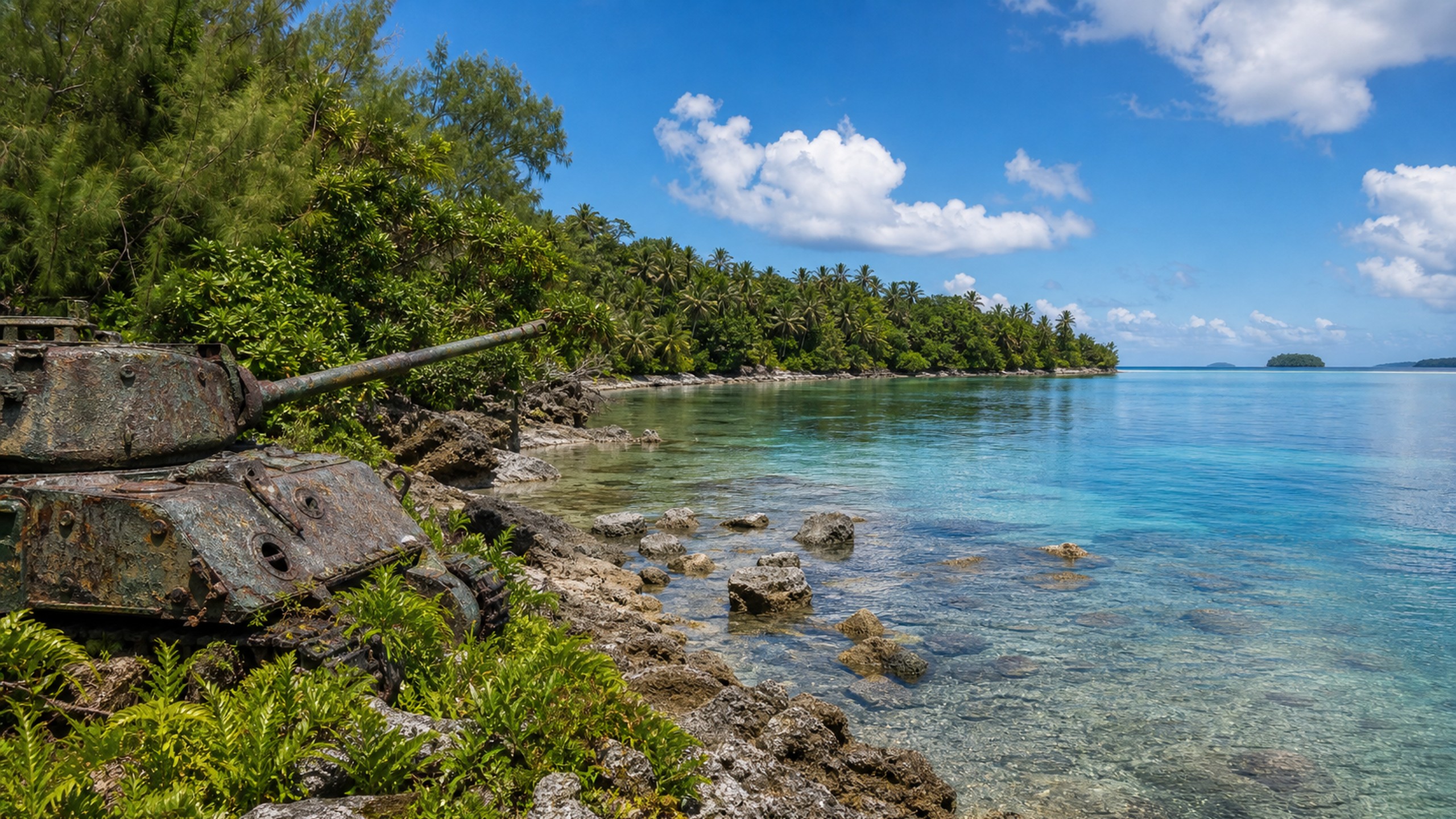 Peleliu planning image for local highlights, cultural context and Palau route planning