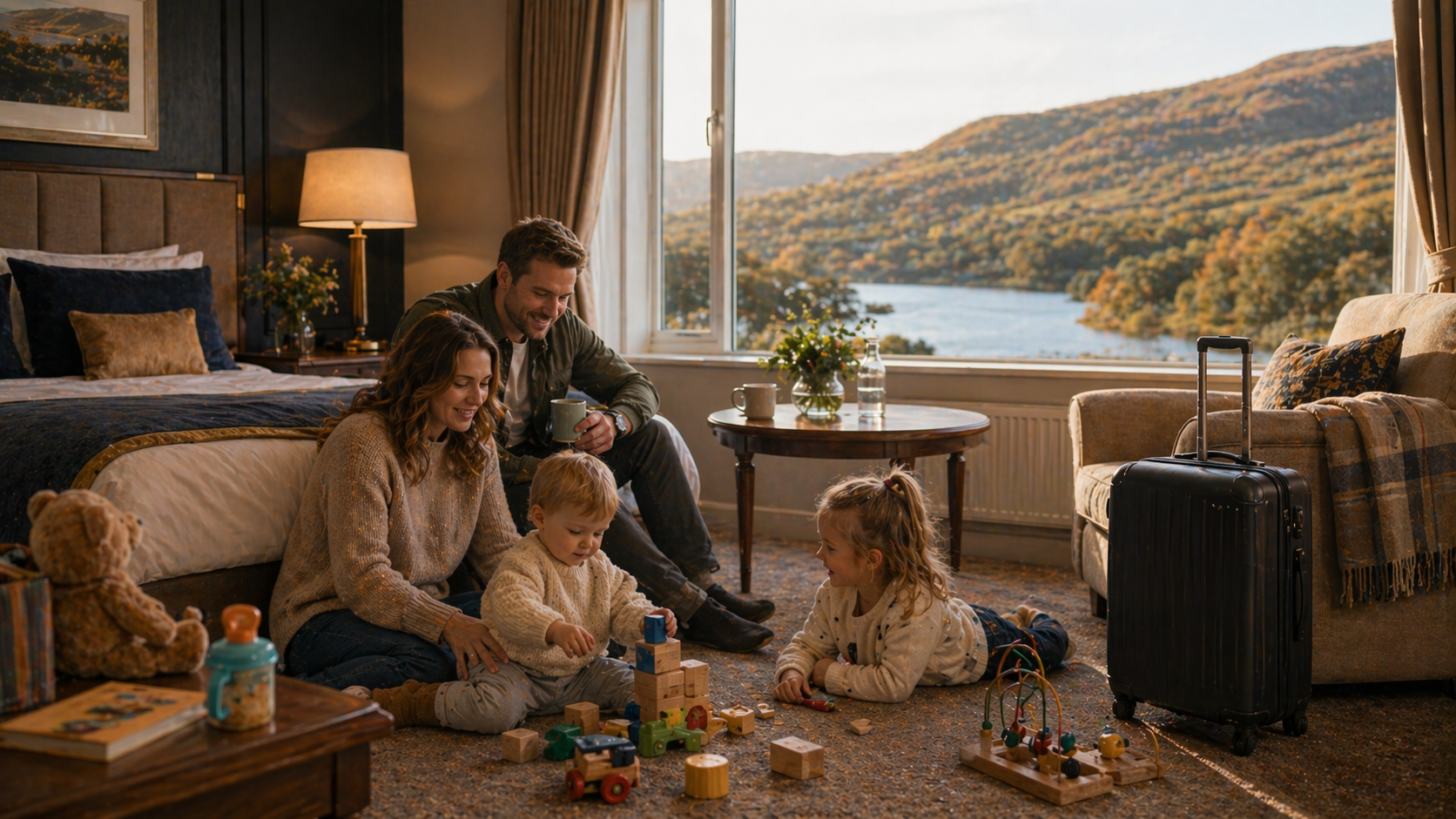 Toddler-friendly nearby stay suited to a softer family short break