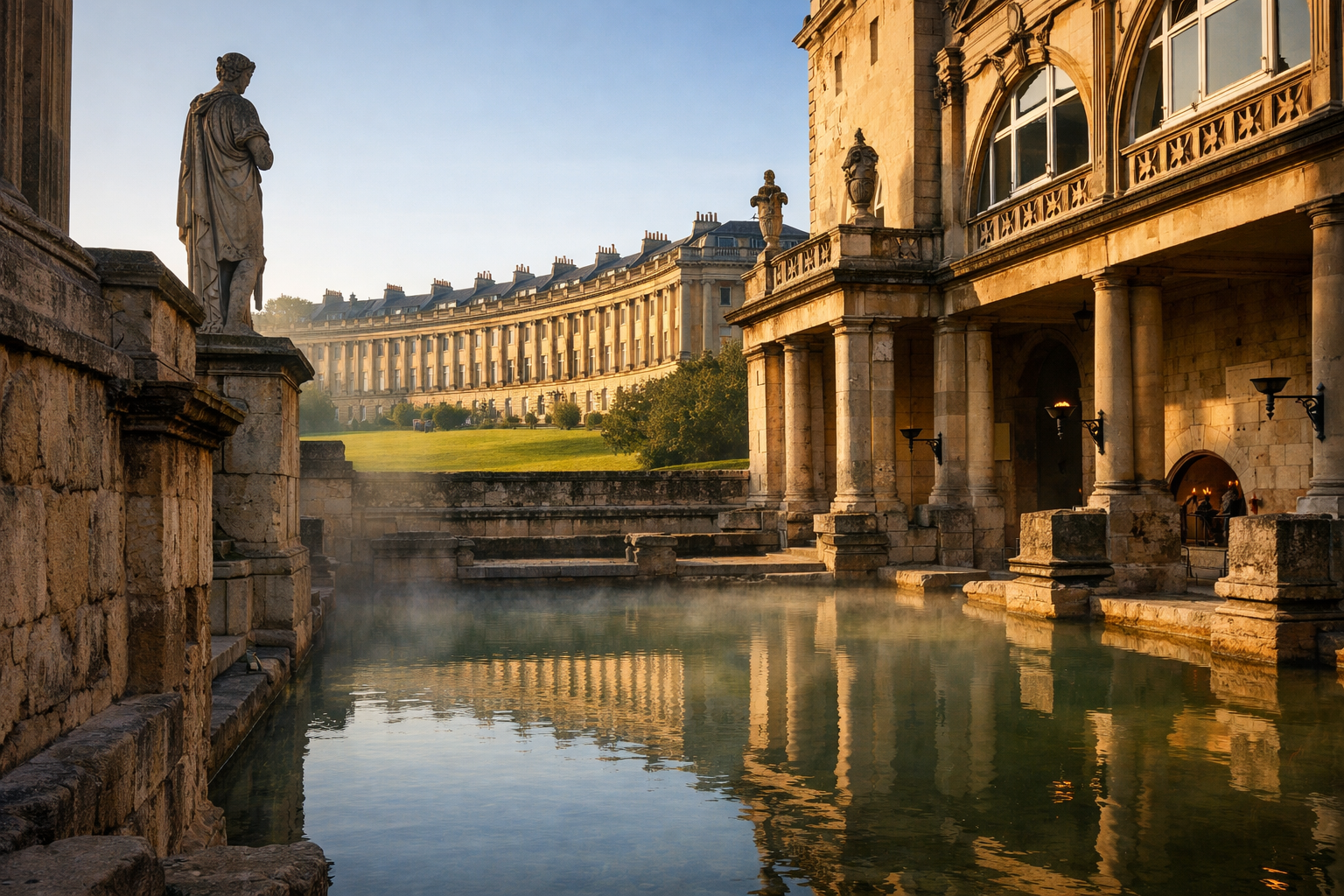 Elegant British city heritage view suited to planning a polished short break