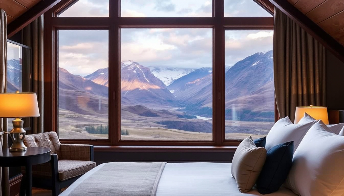 Scenic lodge stay suited to drive-led UK weekend escapes