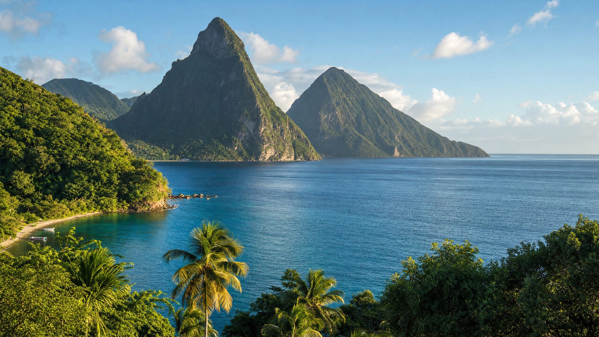 Saint Lucia country travel image for WorldFun planning