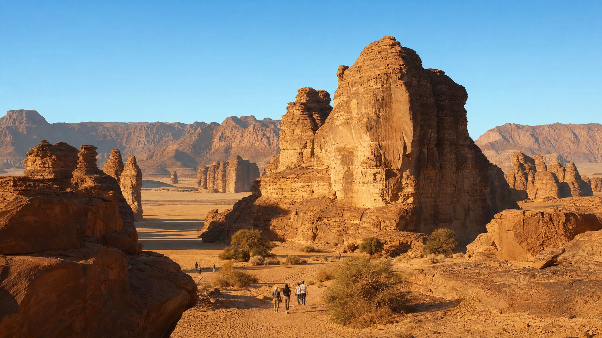 Saudi Arabia country travel image for WorldFun planning