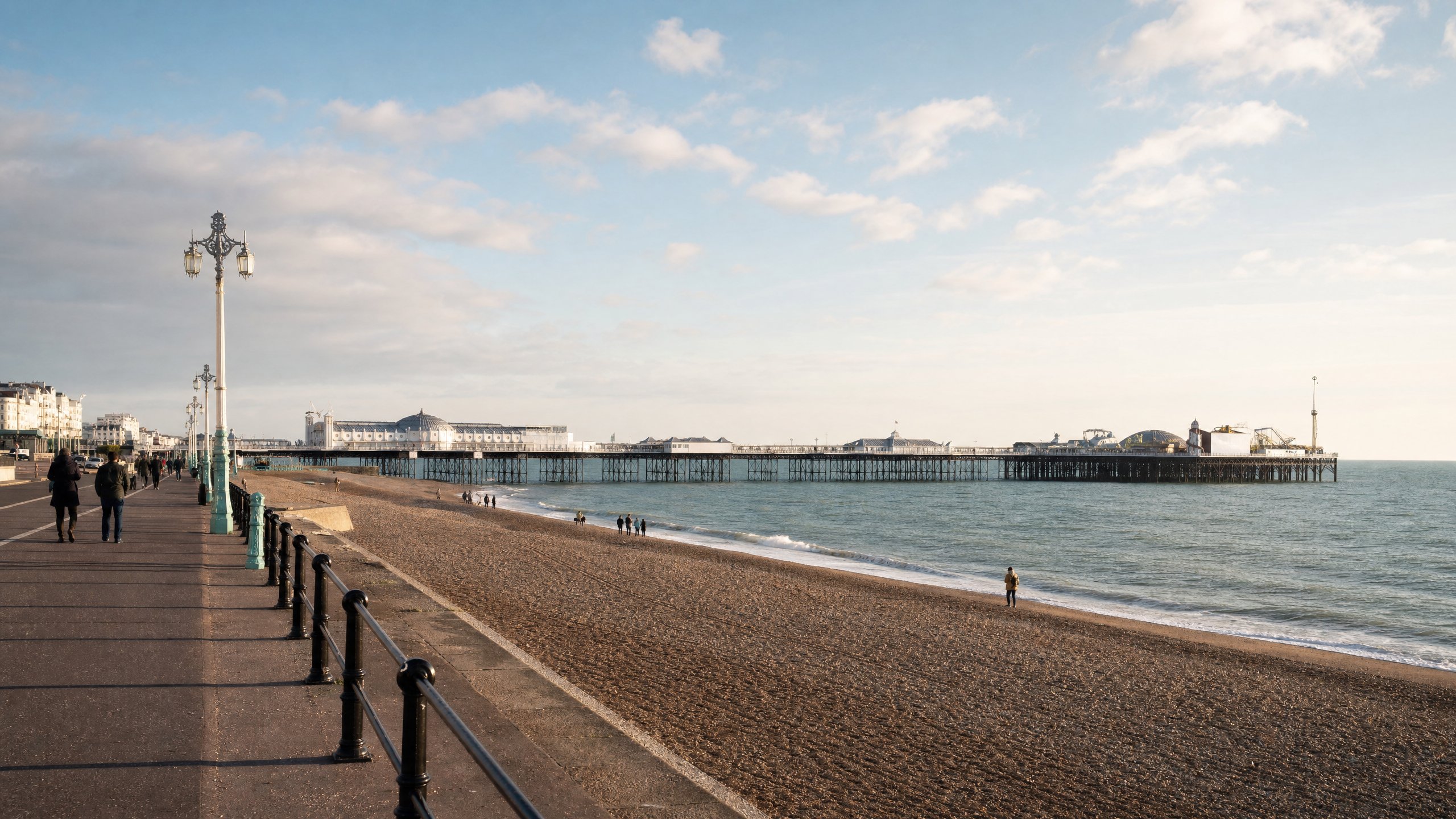 Brighton seafront and pier for a coastal UK city break